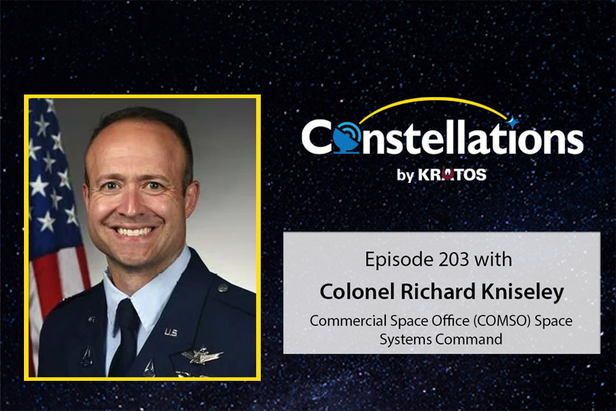 Col. Richard Kniseley, Senior Materiel Leader, Commercial Space Office (COMSO) Space Systems Command