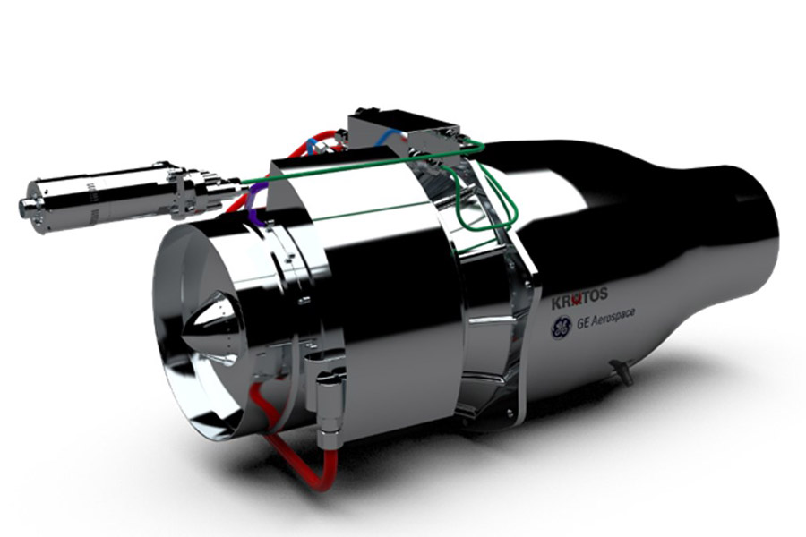 GEK1500 jet engine for UAS and combat aircraft applications.